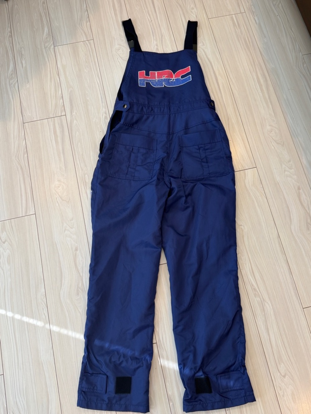 Honda Navy Blue Men's Insulated Bib Overalls - Picture 5 of 5